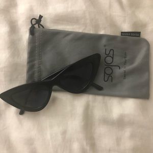Black Cat Eye Sunglasses